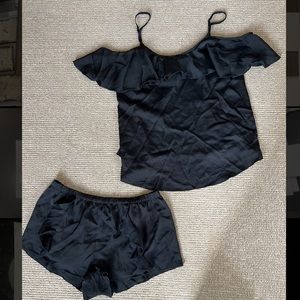 Victoria Secret Silk Pajama Set